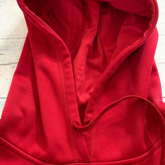 Red Women's Sweatshirt - Picture 6 of 7